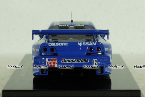 Nissan Skyline (R33) No.12, JGTC 1998 Calsonic, blue, 44192, Ebbro 1:43 Уценка!