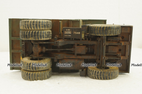 Белаз-7548, со следами эксплуатации, (НАП) Конверсии 1:43