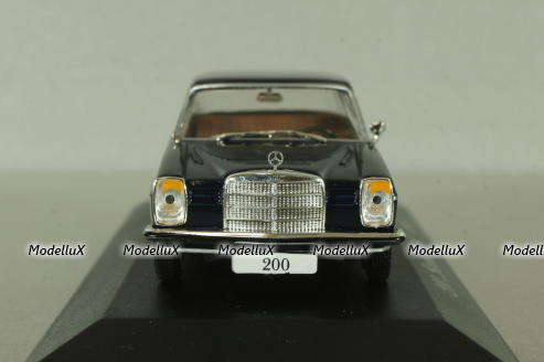Mercedes 200 "Stroke Eight" (W115), 1968, blue, Altaya 1:43