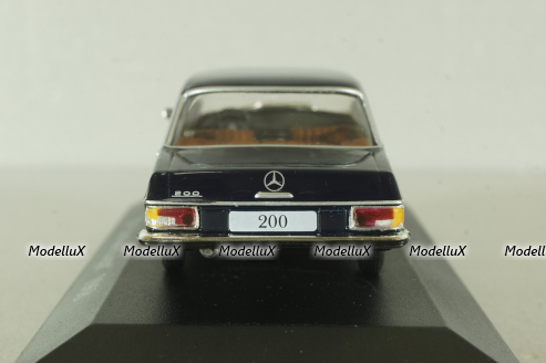 Mercedes 200 "Stroke Eight" (W115), 1968, blue, Altaya 1:43
