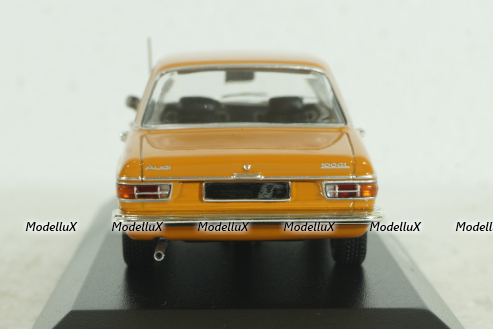Audi 100 (C1) 1969, orange, 940019100, Maxichamps 1:43