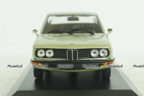 BMW 520 (E12) 1972 green metallic, 940023005, Maxichamps 1:43 