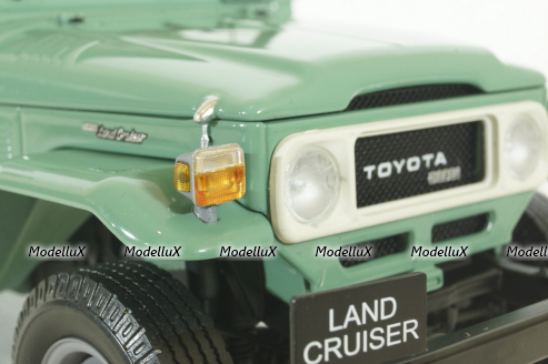 Toyota Land Cruiser 40 Pick Up, green, KYO8958FG, Kyosho 1:18