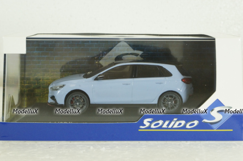 Hyundai i30 N 2022 performance blue, 4314401, Solido 1:43