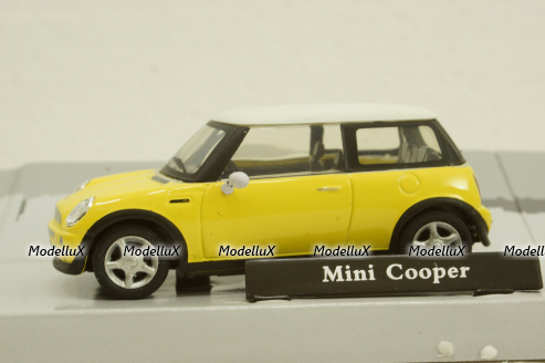 Mini Cooper, yellow, 107977, Rik&Rok (Cararama) 1:43