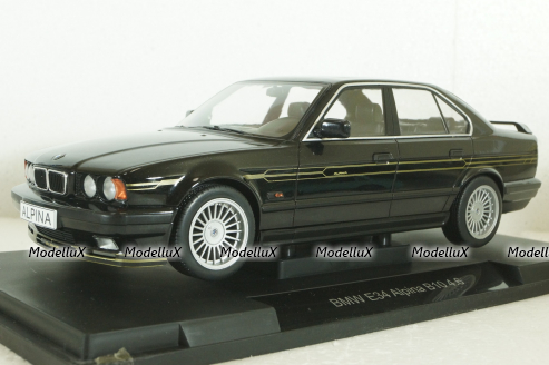 BMW Alpina B10 4.6  E34 (1994)  black with Dekor, MCG18312, MCG 1:18