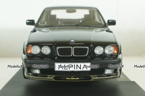 BMW Alpina B10 4.6  E34 (1994)  black with Dekor, MCG18312, MCG 1:18