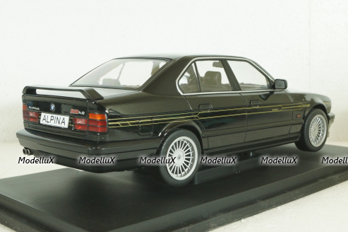 BMW Alpina B10 4.6  E34 (1994)  black with Dekor, MCG18312, MCG 1:18