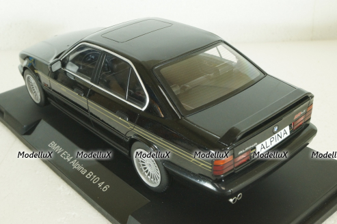 BMW Alpina B10 4.6  E34 (1994)  black with Dekor, MCG18312, MCG 1:18