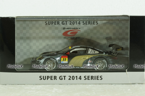Porsche 911 #33 PUMA KRH, Super GT300 2014, 4543, EBBRO 1:43 Уценка!