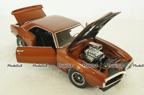 Pontiac firebird drag outlaw, custom metallic orange, 1805217 , ACME 1:18