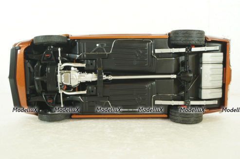 Pontiac firebird drag outlaw, custom metallic orange, 1805217 , ACME 1:18