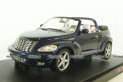 Chrysler PT cruiser cabrio, blue, 53839,  Hotwheels 1:18