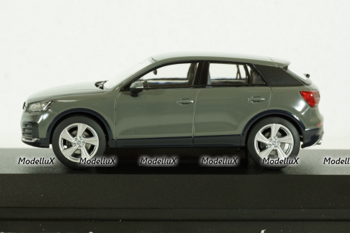 Audi A2 2016, grey, 501.16.026.33, Iscale 1:43