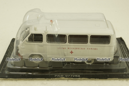 Раф-977ИМ Скорая помощь, Автомобиль на службе №76, 1:43