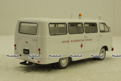 Раф-977ИМ Скорая помощь, Автомобиль на службе №76, 1:43