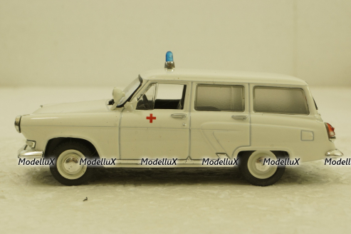 Газ-22Б, медицинский, Автомобиль на службе №65, 1:43 Вариант 2