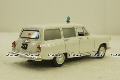 Газ-22Б, медицинский, Автомобиль на службе №65, 1:43 Вариант 2