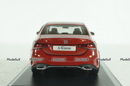 Mercedes A-Class limousine (V177), 2018, red, B66960430, Herpa 1:43