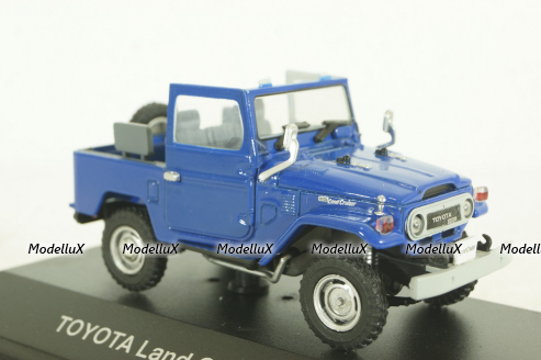 Toyota Land Cruiser BJ40 blue, EBBRO 1:43
