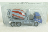 Berliet GRH 230 Cement mixer year 1976 blue / grey, Hachette 1:43