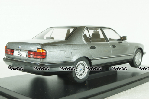 BMW 740i (E32), metallic grey 1992, MCG18161, Model Car Group  1:18