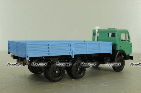 КамАЗ-5320 бортовой, зеленый/голубой, Арек 1:43 