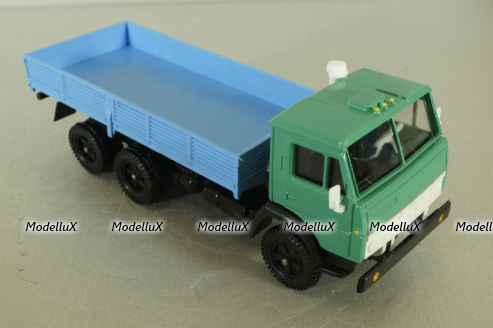 КамАЗ-5320 бортовой, зеленый/голубой, Арек 1:43 