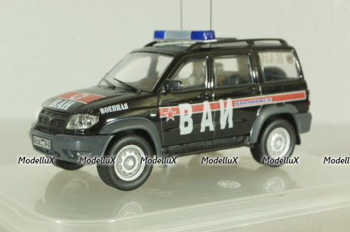 Уаз-3163 "Патриот" ВАИ, черный, Model43 1:43