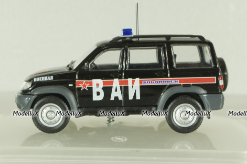 Уаз-3163 "Патриот" ВАИ, черный, Model43 1:43