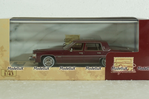Cadillac Sedan de Ville (1983), carmine red, STM83503, Stamp Models 1:43