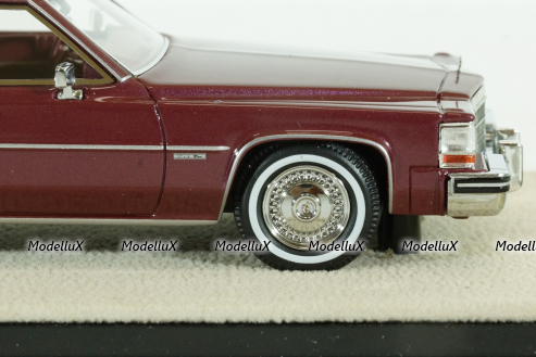 Cadillac Sedan de Ville (1983), carmine red, STM83503, Stamp Models 1:43