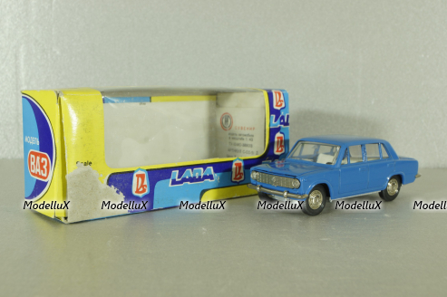Ваз-2101 синий, сентябрь 89г., Тантал/Радон 1:43