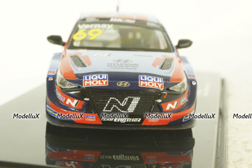 Hyundai Elantra N TCR, No 69, Engstler 2021, GTM156A, IXO 1:43