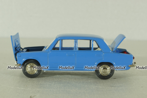 Ваз-2101 синий, сентябрь 89г., Тантал/Радон 1:43