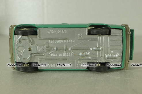 Ваз-2102 А11, зеленый, Фестивальный, Тантал/Радон 1:43