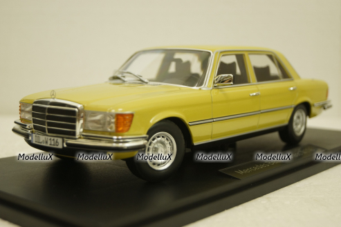 Mercedes 450 SEL 6.9 (W116) S-class 1975 mimosa yellow, 18085, Iscale 1:18