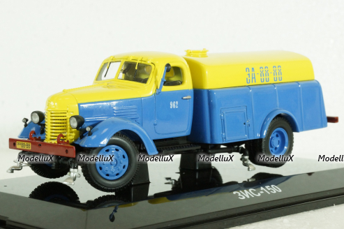 ЗИС-150 ПМ-8 1950г. Поливомоечная машина, 115003, DiP Models 1:43