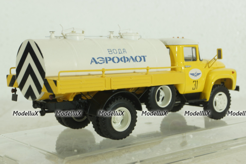Зил-130 МВ-1 Водозаправочная, Аэрофлот, 1984 г., 113041, DiP Models 1:43 (Реплика)