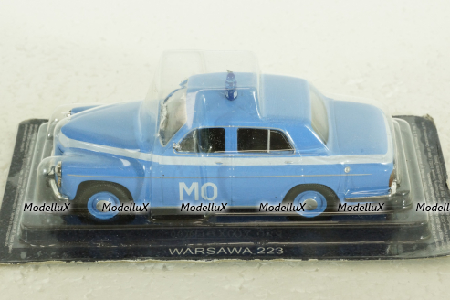 Warzsawa 223, Полицейские Машины Мира №24, 1:43