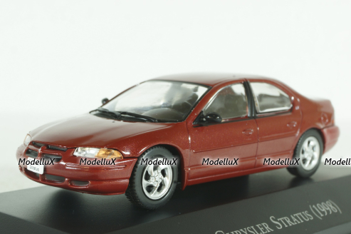 Chrysler Stratus 1998 darkred, Grandes Autos, Altaya 1:43