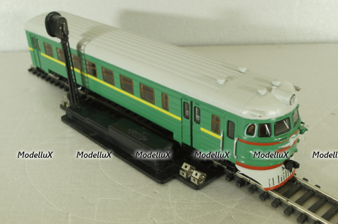 ЭР2 головной вагон 1962, зеленый, Наши поезда №14, Modimio 1:87