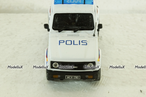 Suzuki Samurai "Polis", Полицейские машины мира №33, DeAgostini 1:43 (без журнала)