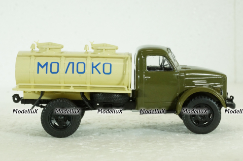 АЦПТ-1,8 "Молоко" автоцистерна на шасси Газ-51А, Легендарные грузовики СССР №75, 1:43