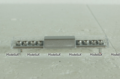 Световая балка для спец авто №3 (белая),  1:18
