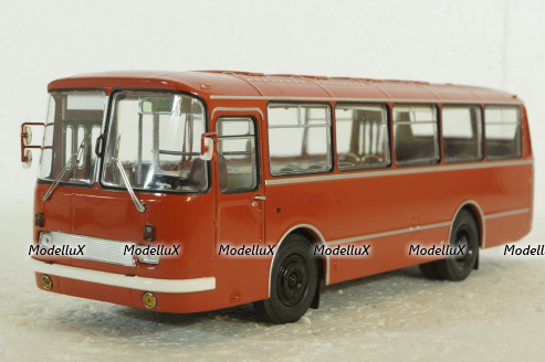 ЛАЗ-695Н (1981), красный, DEMPRICE 1:43 