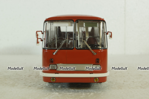 ЛАЗ-695Н (1981), красный, DEMPRICE 1:43 