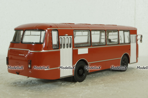 ЛАЗ-695Н (1981), красный, DEMPRICE 1:43 