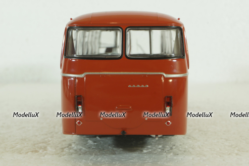 ЛАЗ-695Н (1981), красный, DEMPRICE 1:43 