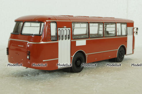 ЛАЗ-695Н (1981), красный, DEMPRICE 1:43 